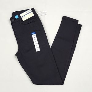 Arizona Black Jean Jegging Hi-Rise Slimmest Fit Super Stretchy, Size 1